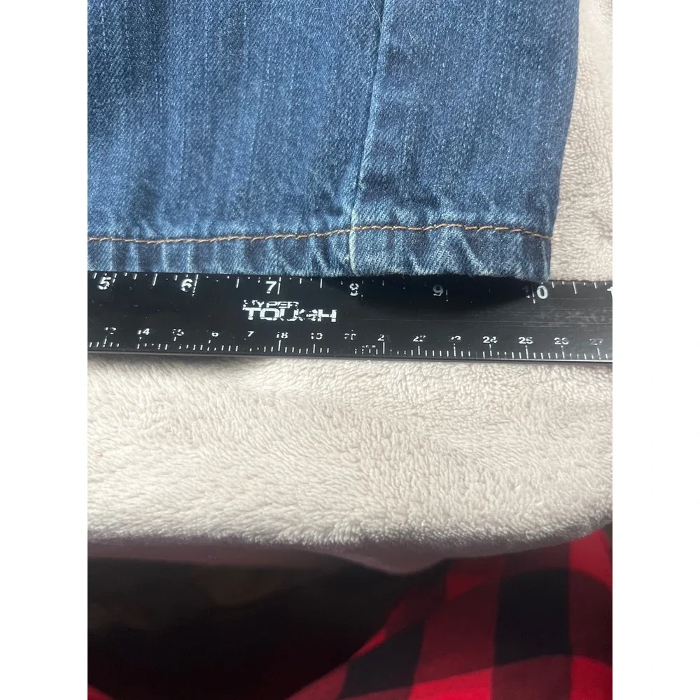 Levis 569 Loose Straight Leg Jeans Mens 34x34 Dark Wash Blue Denim Baggy Skater